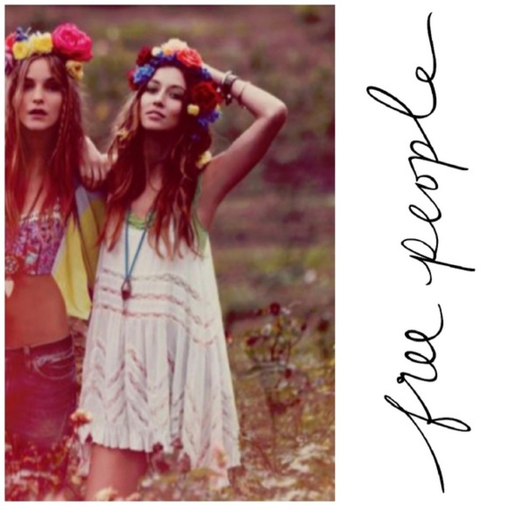 FREE PEOPLEI Voile and Lace Trapeze Slip Dress